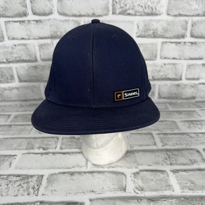 Simms Fishing Snapback Cap SnapBack Navy Blue