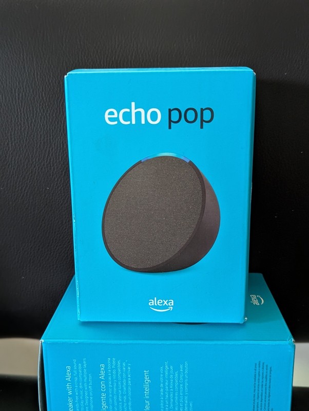 Amazon Echo Pop Smart Speaker with Alexa Brand New in Box - Charcoal