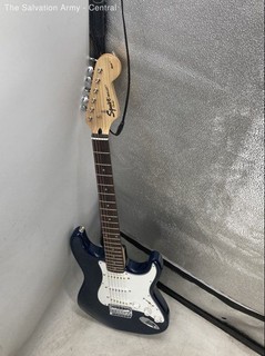 Fender Squier Bullet Blue Right Handed 6 String Stratocaster Electric Guitar