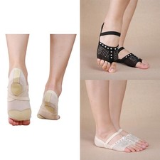Women Belly Ballet Dance Socks Toe Pad Practice Shoes Foot Protection Covers