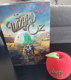 Sphere Las Vegas Wizard of Oz Set Falling Apple Popcorn Box