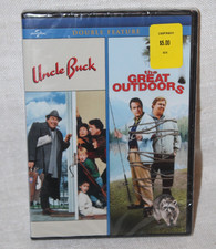 Uncle Buck & The Great Outdoors Double Feature DVD John Candy Brand New Sealed
