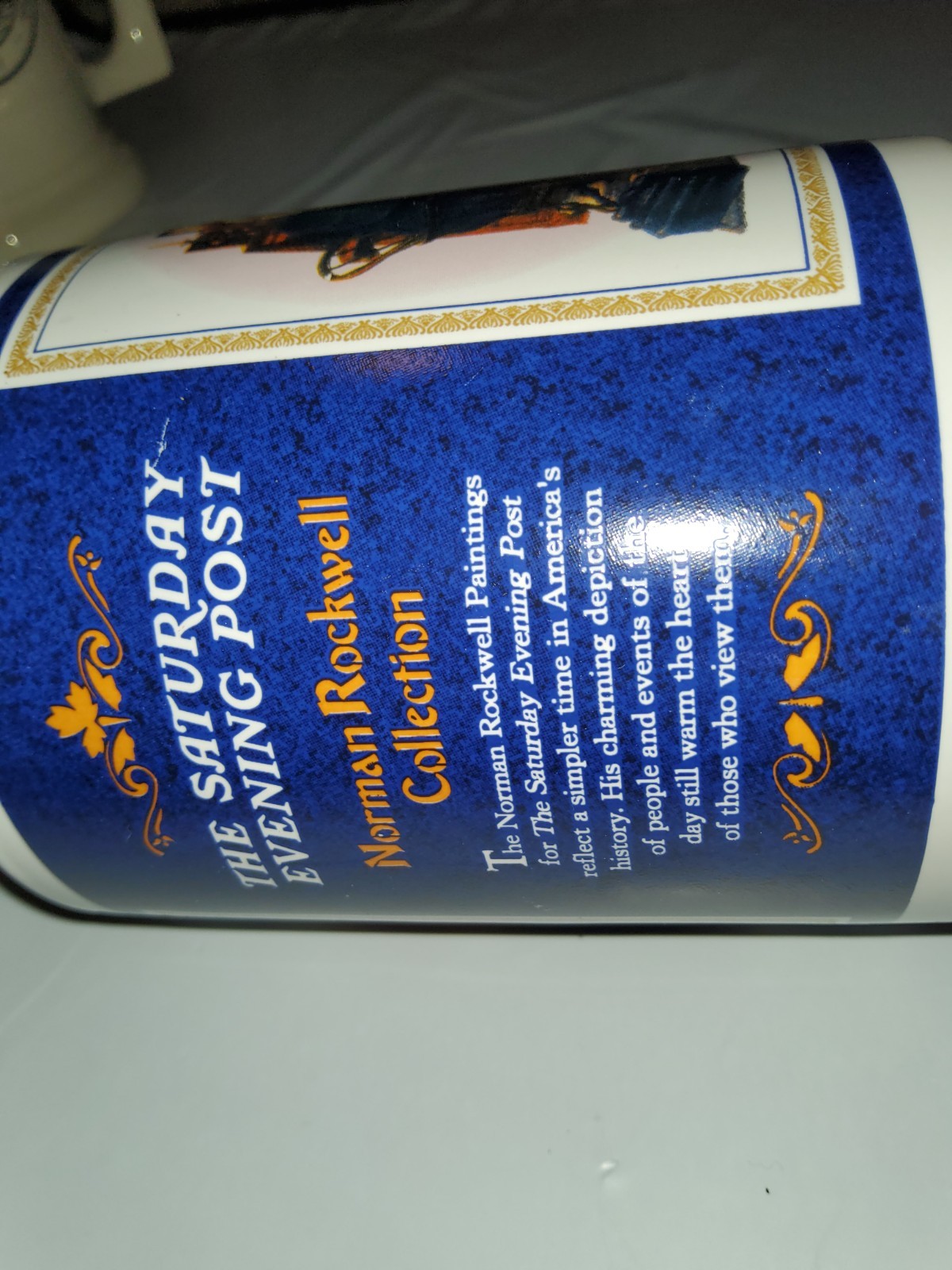 One Beer Stein, One Pottery Mug, One Norman Rockwell Coffee Cup