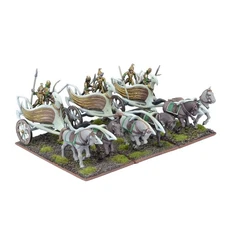 Elf War Chariots - Kings of War Mantic Elves for Warhammer Fantasy Tiranoc 28mm