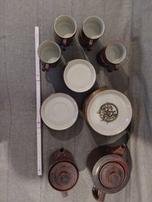 Kaffeeservice Marke  Desiree Denmark Modell Thule Keramik gebraucht