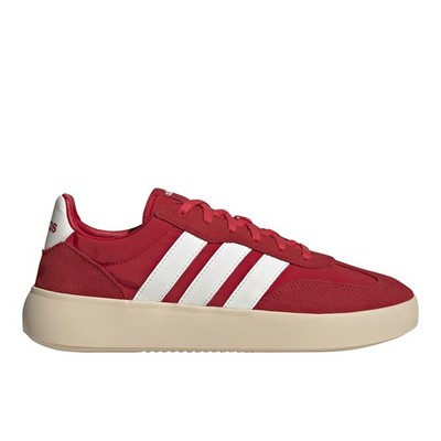 adidas Barreda Decode Lace Up  Mens Red Sneakers Casual Shoes JR3517