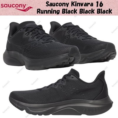 Saucony Kinvara 16 Running Black Schwarz Herren Gr.