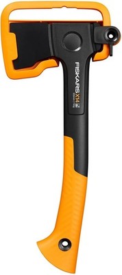 Fiskars X-Series X14 Universal-Axt, XS, Länge 35,5 cm, Kopfgewicht 529g, 1069102