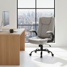 High Back Office Desk Chair Adjustable Height Ergonomic Swivel Computer Chair