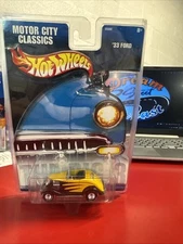 2003 Hot Wheels Motor City Classics - '33 FORD w/Real Rider Tires