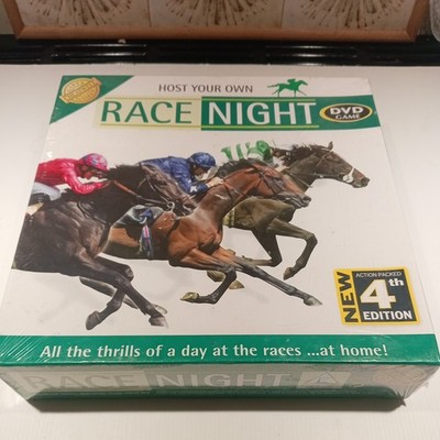 Host Your Own Race Night DVD-Spiel - Cheatwell Games 2015 - NEU & VERSIEGELT          
