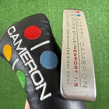Scotty Cameron Studio Style Blade Putter Newport 1.5 GSS Insert 35” With Cover