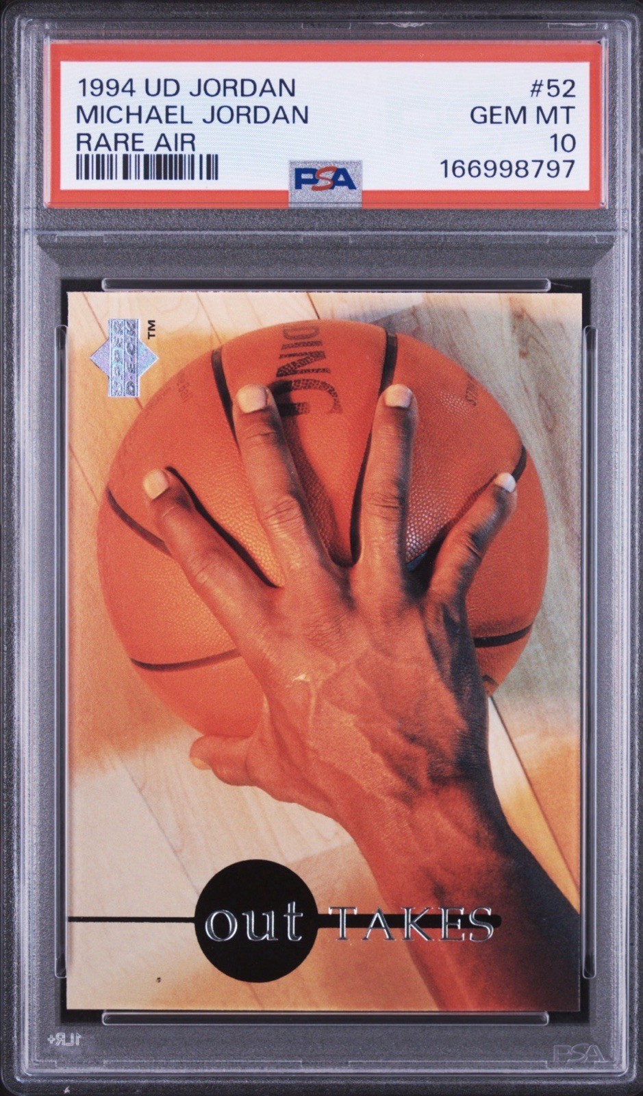 1994 Upper Deck Rare Air MICHAEL JORDAN #52 PSA 10 Gem Mint