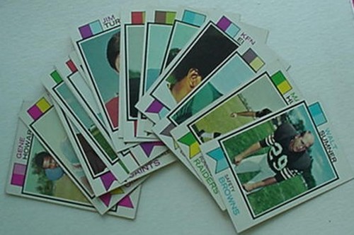 1973 TOPPS FOOTBALL SINGLES (265-528) *65¢ EACH w/DISCOUNT ***$3.00 MINIMUM***