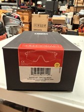 100 Percent SPEEDCRAFT Soft Tact Black HiPER Red Mirror Lens
