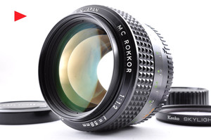 Minolta 58mm F1.2 Mc Rokkor | eBay