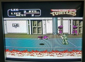 TEENAGE MUTANT NINJA TURTLES II NES NINTENDO Game RARE (GRADE A) AUS PAL A 
