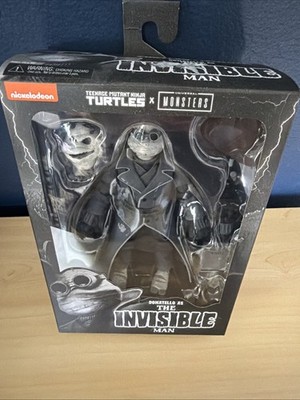 NECA Teenage Mutant Ninja Turtles Donatello The Invisible Man Monster NEW - Rare