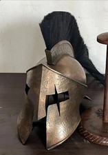Casco espartano Battle Wear 300 película medieval gran rey casco medieval