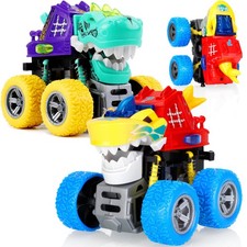 Toys for Kids Birthday Gifts for 3 4 5 6 7 8 Old Boys Girls -2 Pack Dinosaur Toy