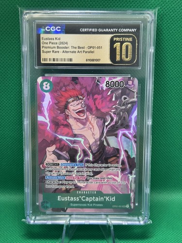 Eustass"Captain"Kid (Parallel) graded CGC 10 for sale on eBay