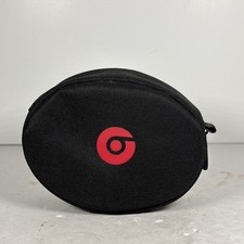 Beats Headphones Black  Red Zip Up Soft Case