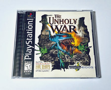 The Unholy War (Sony PlayStation 1,1998) PS1 - Complete - Nice - Read Desc