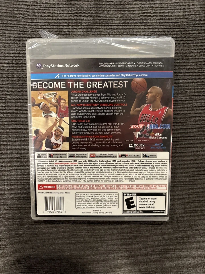 NBA 2K11 (Sony PSP, 2010) Brand New Factory Sealed - Image 2 of 4