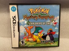 Pokemon Mystery Dungeon Explorers of Sky - Nintendo DS Game/Case/Inserts e2 USED