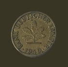 1949-J Germany 🇩🇪 5 Pfennig Coin — photo 2
