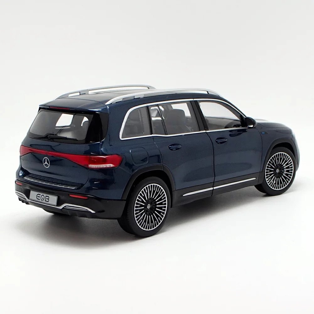 NZG 1/18 Mercedes-Benz EQB 2021 Denim Blue Diecast Model Car