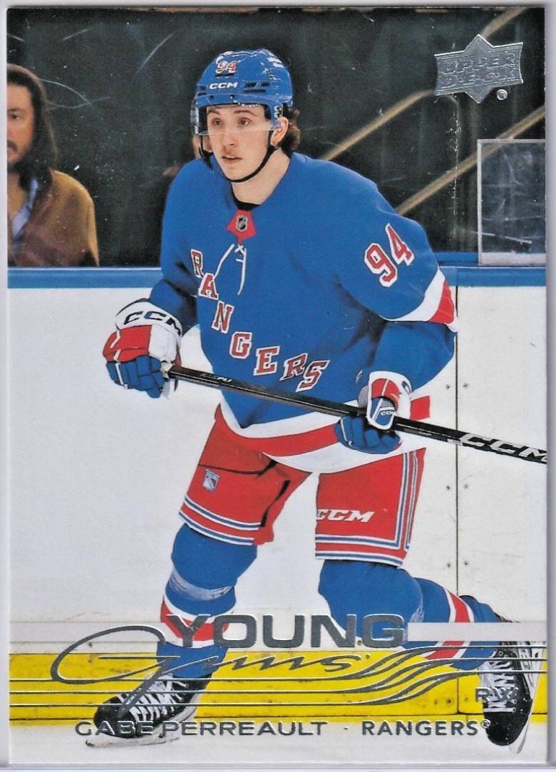2025-26 UPPER DECK #202 GABE PERREAULT YOUNG GUNS ROOKIE YG RC FREE SHIPPING