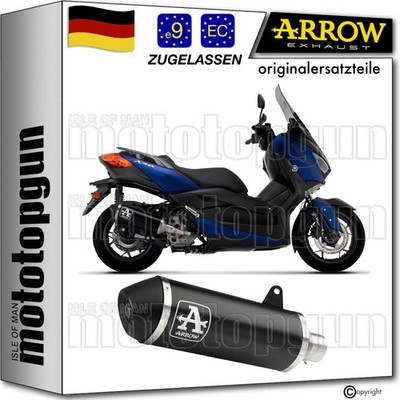 ARROW AUSPUFF OP URBAN ALUMINIUM SCHWARZ YAMAHA XMAX X-MAX 300 2021 21 2022 22