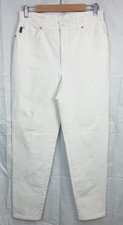 vtg 80s ESCADA high waist tapered leg white pants DE 42 US 10 Margaretha Ley