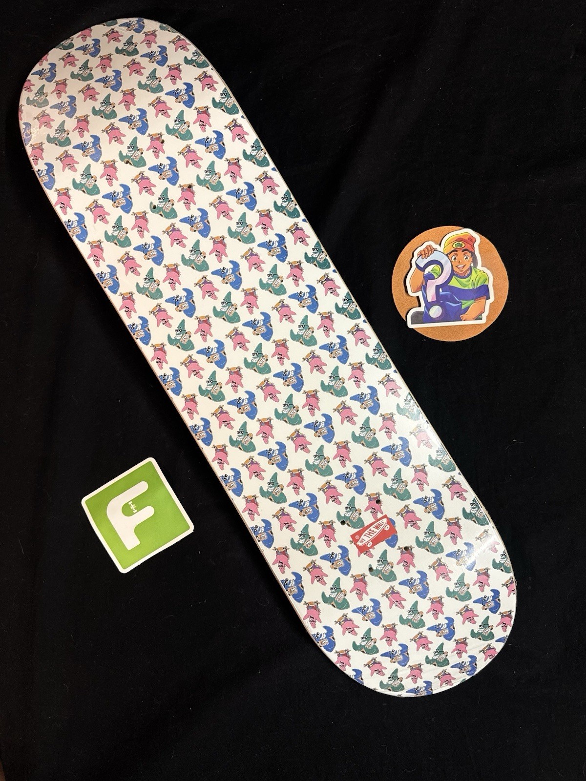 RARE SpongeBob SquarePants And Patrick Vans Collab Skateboard Deck In Shrink LE