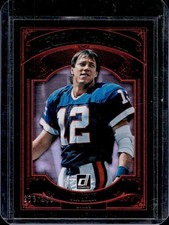 2020 Panini Donruss Jim Kelly Legends of the Fall Holo #/100 Bills