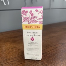 Burt's Bees Renewal Intensive Firming Serum, Fine Lines Wrinkles, 1 Oz Sealed