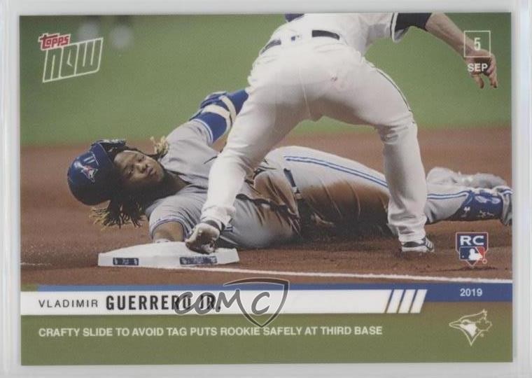 2019 Topps Now /444 Vladimir Guerrero Jr #801 Rookie RC w7h