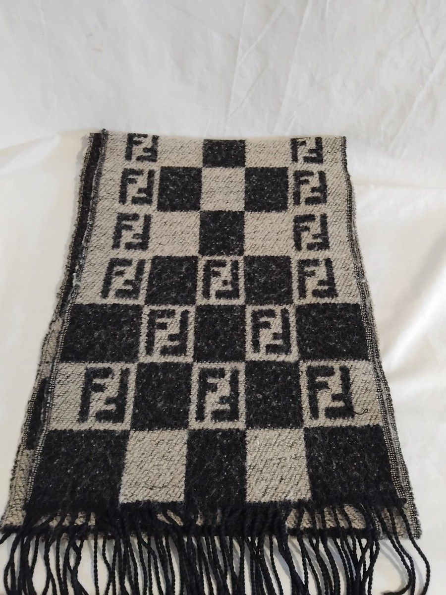 Vintage Fendi Wool Scarf 160cm X 30cm | eBay