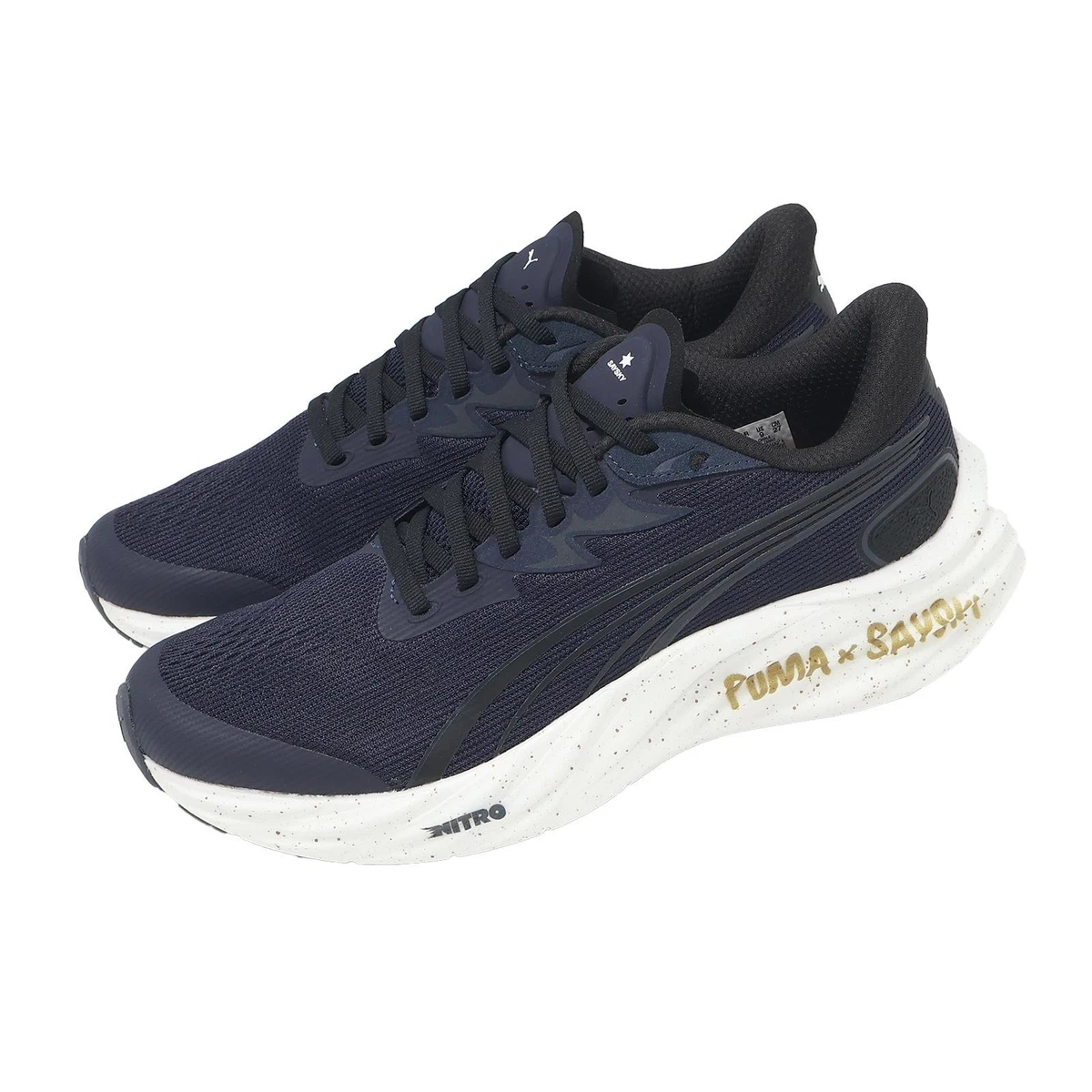 Saysky x Puma Velocity Nitro 4 Dusky Grey/Team Regal Red for sale