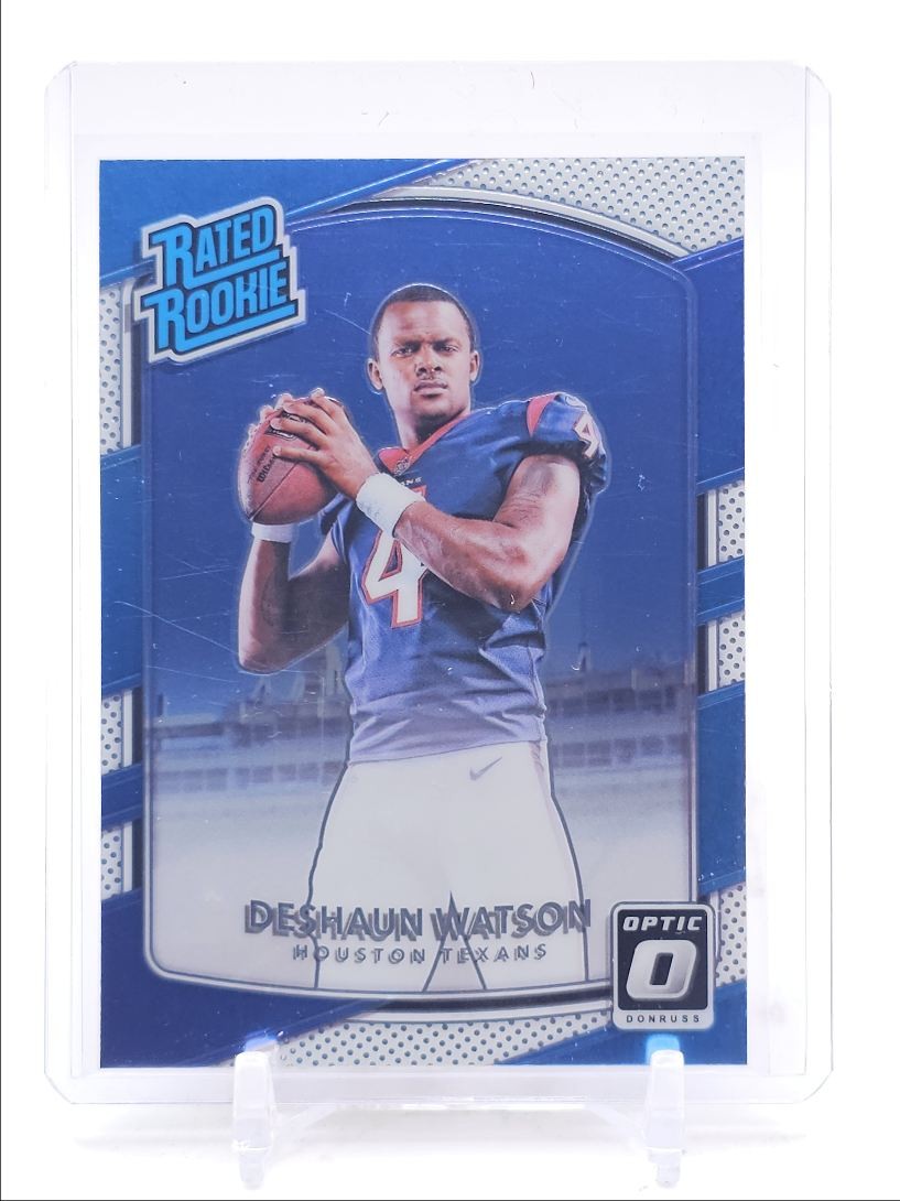 DESHAUN WATSON 2017 DONRUSS OPTIC RATED ROOKIE FOOTBALL TEXANS RC Q2091