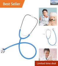 Kids Stethoscope - Real Working Blue Doctor Role Play Toy for Imaginative Play