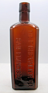 THE F. CHEVALIER CO. BITTERS STYLE BOTTLE