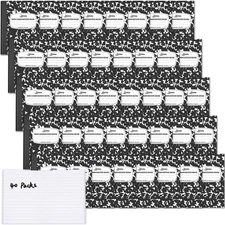 Mini Composition Notebooks Bulk 40 Packs 3.25 X 4.5" Composition Books Narrow