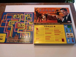 Vintage 1965, Ideal, The Man from U.N.C.L.E. Board Game, 100% Complete...