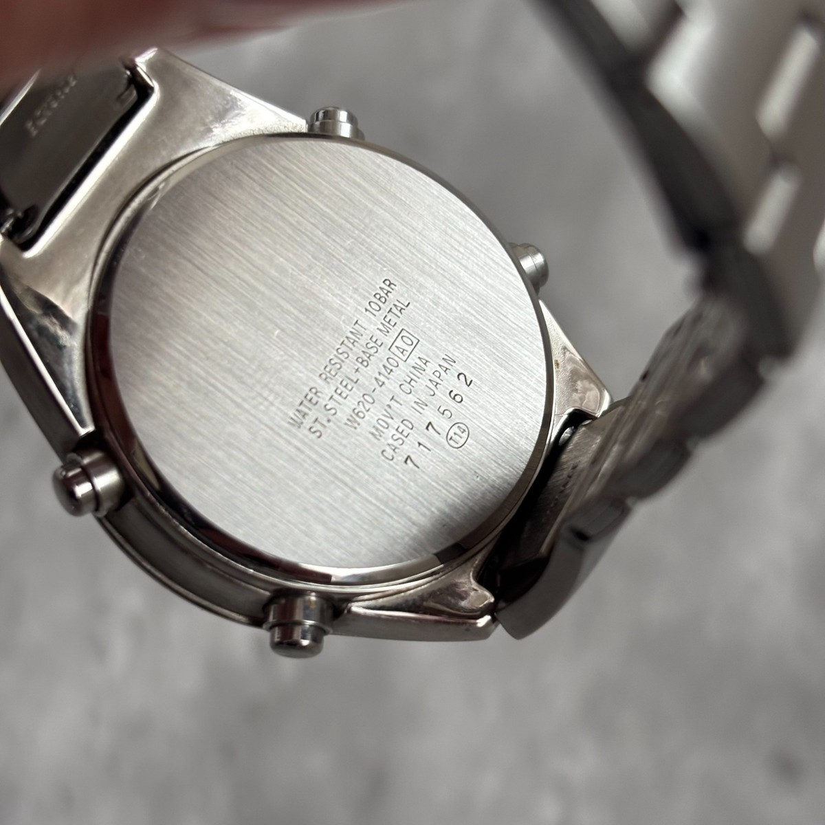 SEIKO アルバ スプーン デジタル 腕時計 90's ヴィンテージ y2k Vintage 90s SEIKO ALBA SPOON Digital Watch Silver Y2K Rare Japan