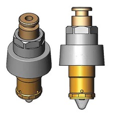T S Brass 238A Metering Cartridge, Faucet, Brass, 2.2 Gpm
