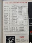 Vintage 1972 NY Mets Program & Scorecard (vs Expos) scored but in EX shape — photo 5