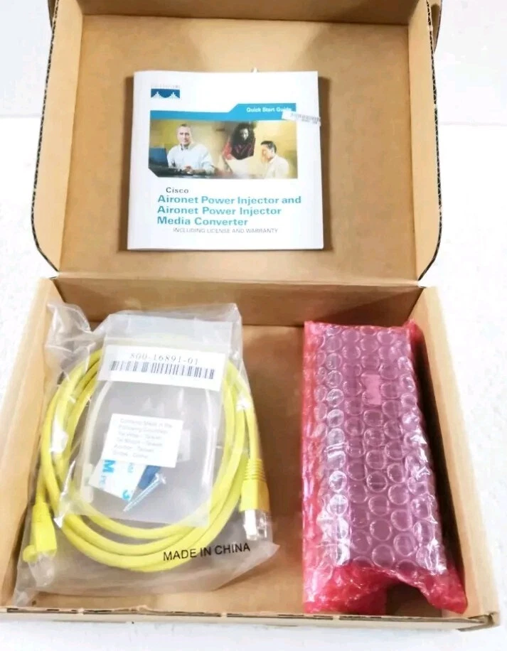 Cisco Aironet AIR-PWRINJ3 Power Injector Series AP 350 1100 1130 1200. #Y683 - Image 2 of 2