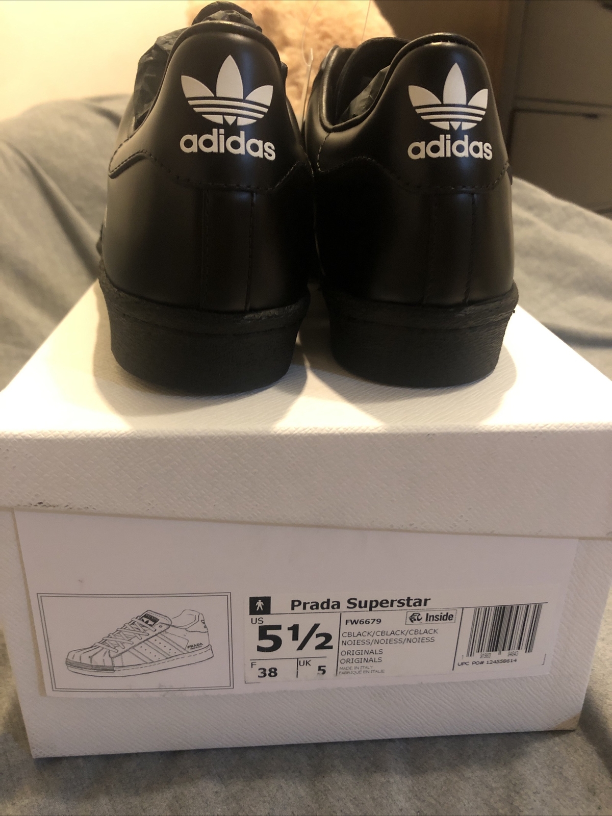 A faithful Demon Play confess Adidas X PRADA Superstar Lifestyle Shoes Sneakers Black FW6679 SZ 5.5 | eBay A faithful Demon Play confess Adidas X PRADA Superstar Lifestyle Shoes Sneakers Black FW6679 SZ 5.5 | eBay